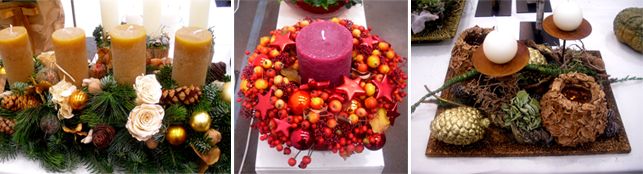 Weihnachtsausstellung Blumen Fischer Graz